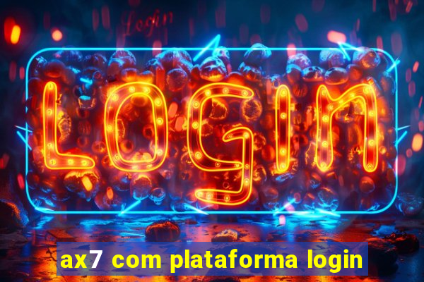 ax7 com plataforma login